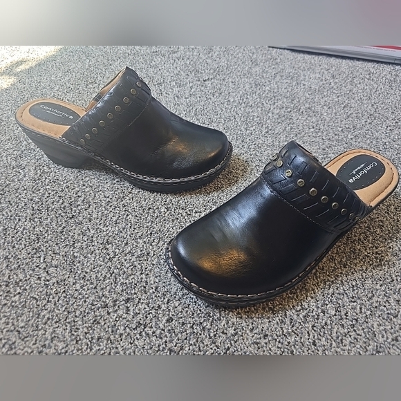 Comfortiva Womens Lorain Clogs Black Size 9.5 - Picture 1 of 12